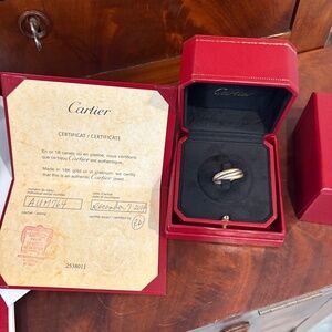 Cartier Trinity Ring 56